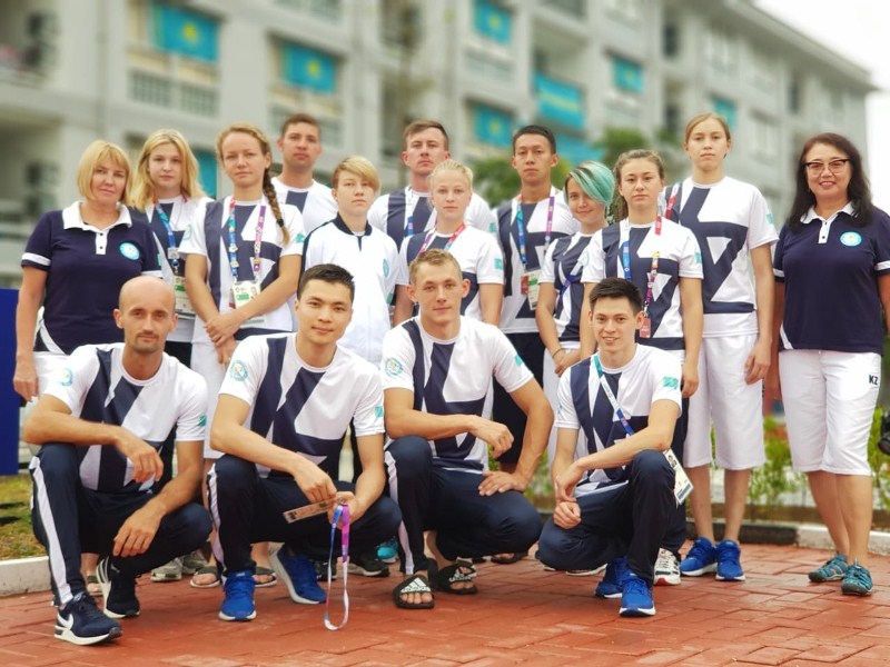 Спортсмены из Казахстана впервые принимают участие в соревнованиях по скалолазанию в рамках Азиатских игр