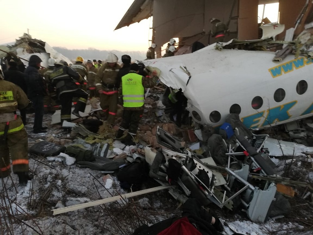 Fokker направит в Казахстан  экспертов для расследования авиакатастрофы