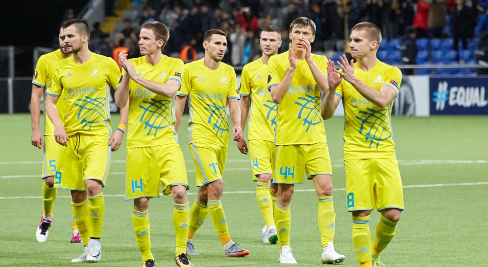 "Астана" узнала первых возможных соперников в Лиге Чемпионов