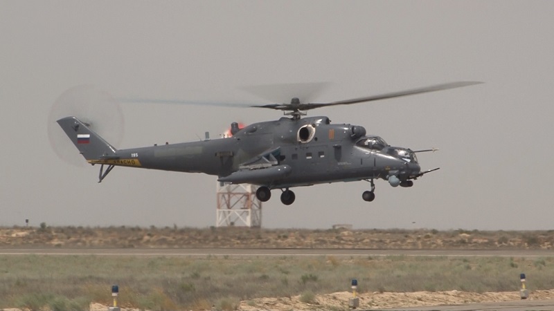 ВВС Казахстана получили четыре новых вертолета Ми-35М  