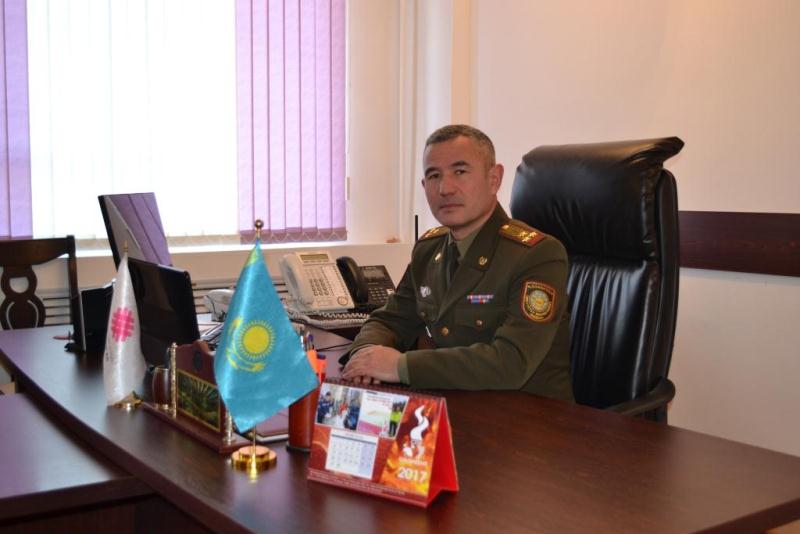 Назначен начальник Департамента по ЧС Туркестанской области