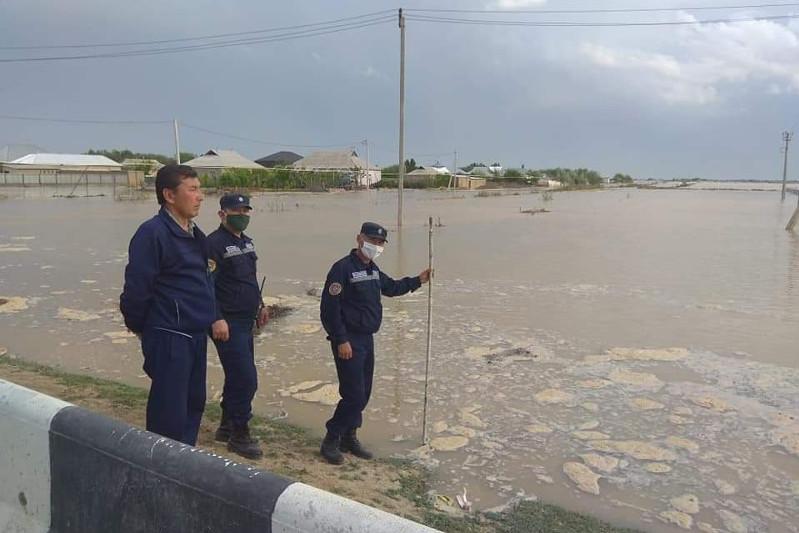 Жителей еще трех сел Мактааральского района эвакуируют в случае затопления 