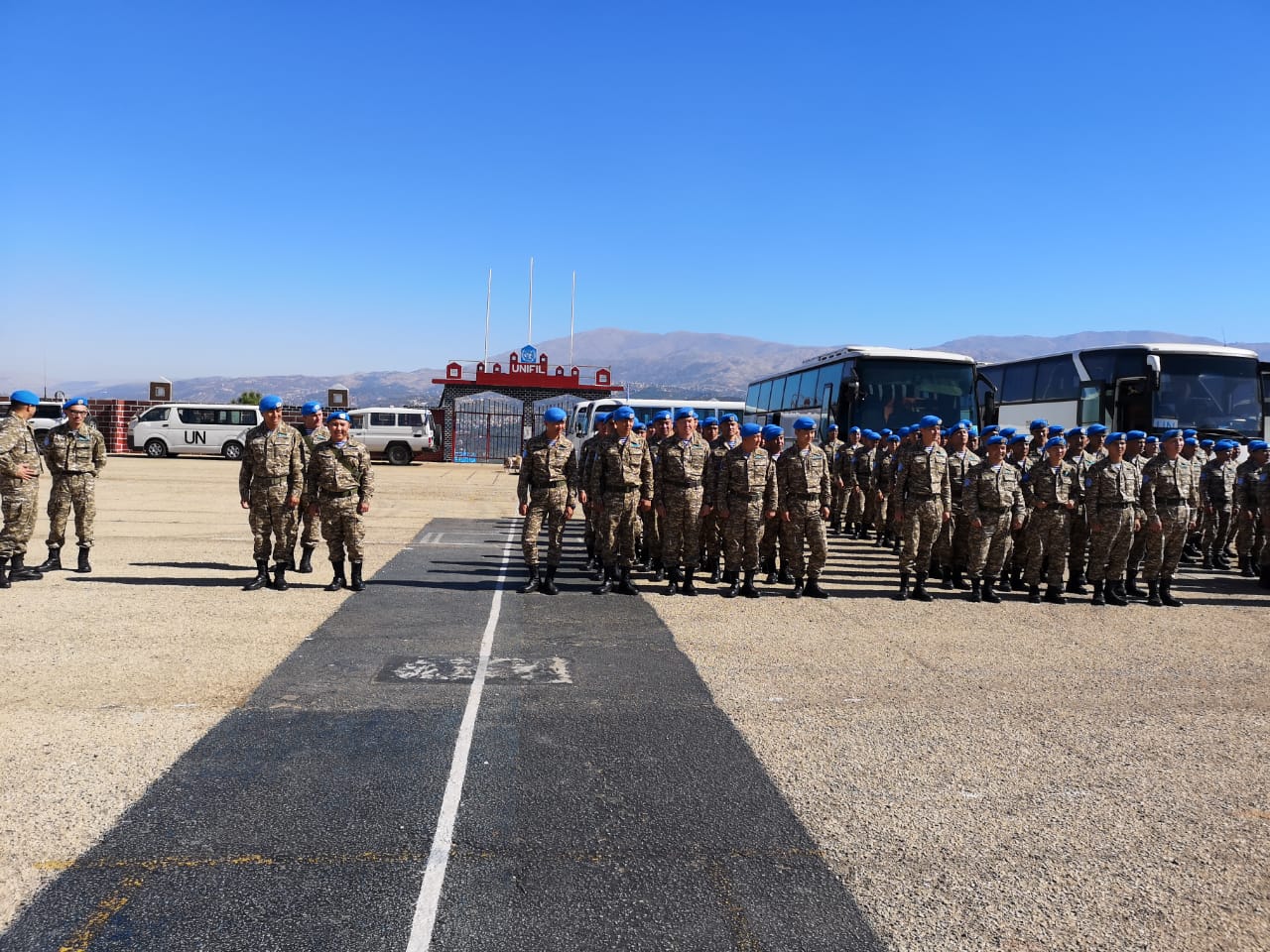 Казахстанские миротворцы прибыли в Ливан