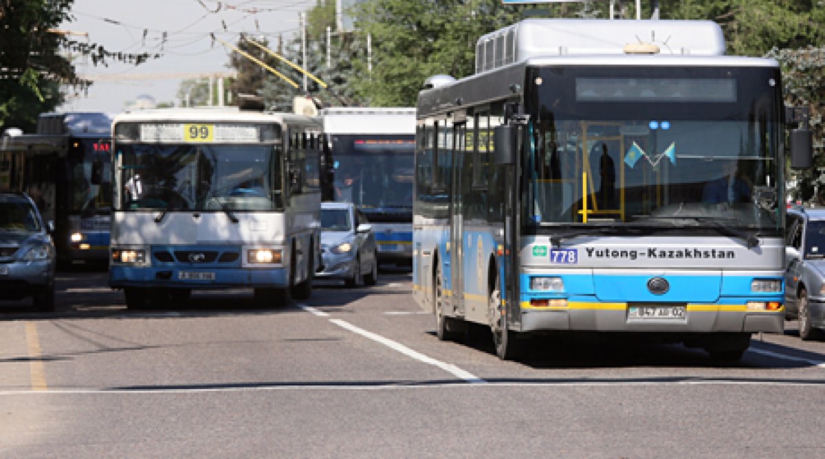 Алматыға алынған автобустар біртіндеп бұзылып жатыр