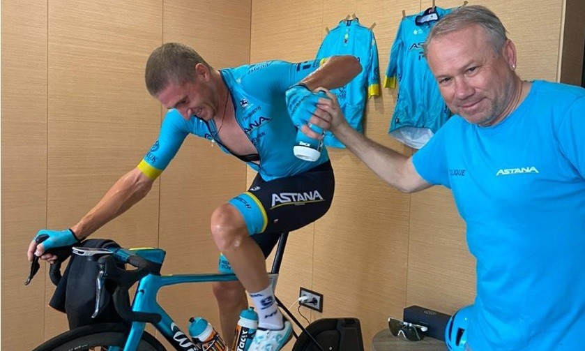 Велогонщики Astana Pro Team заняли третье место в виртуальной "Джиро д'Италия"
