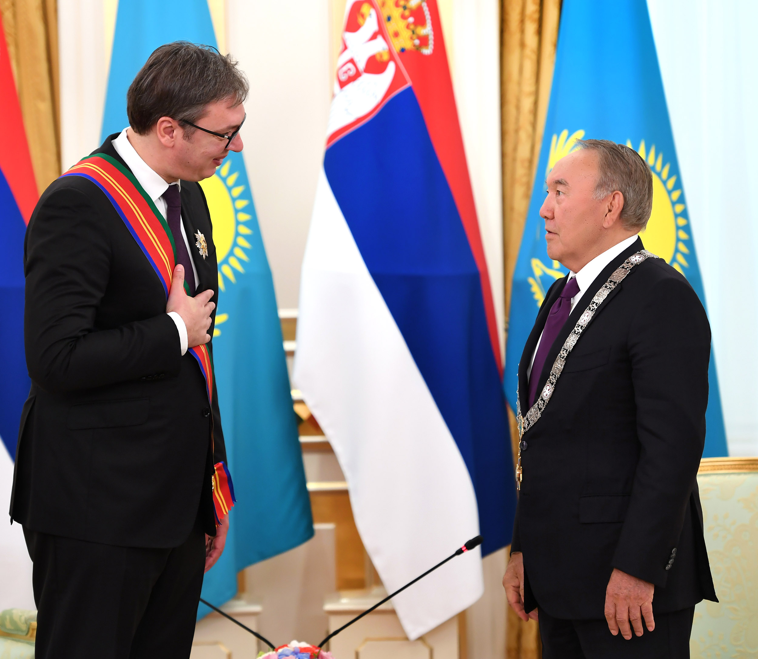 Назарбаева пригласили с визитом в Сербию и попросили открыть посольство Казахстана в Белграде