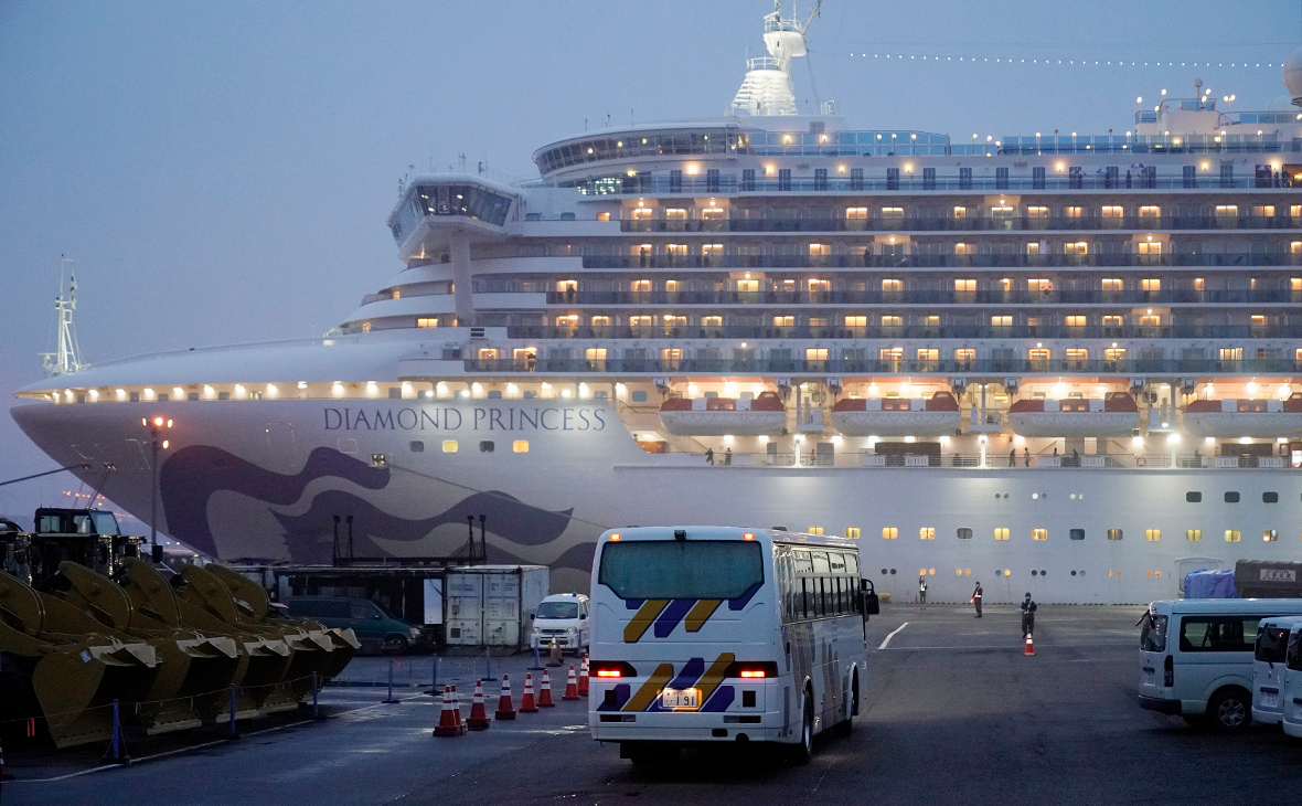 Япония полностью завершила эвакуацию пассажиров и экипажа с Diamond Princess