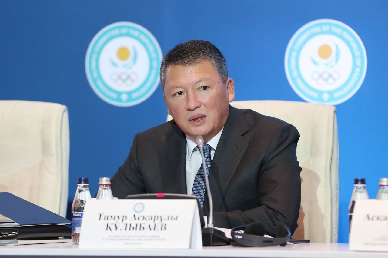 Президент НОК Казахстана Тимур Кулибаев поздравил казахстанцев с Днем независимости