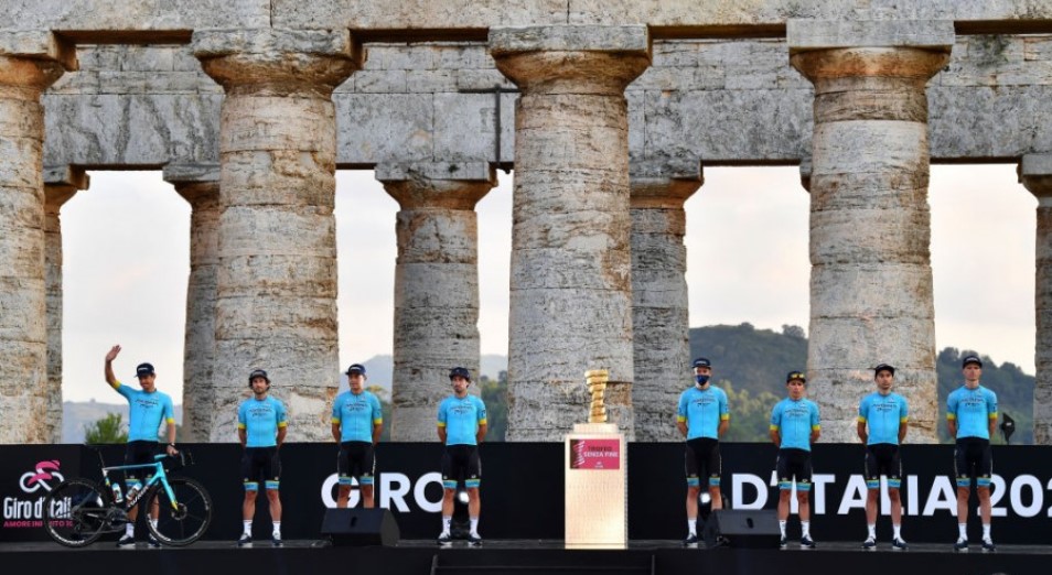 «Джиро д’Италия»: «Астана» теряет Лопеса