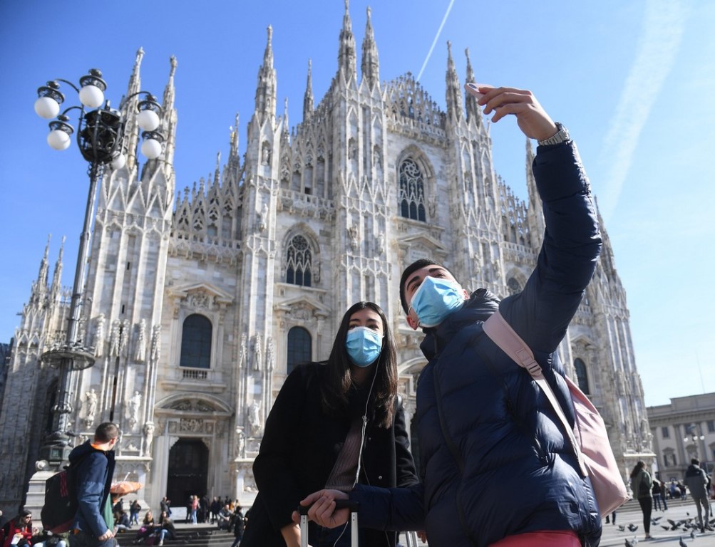 В Италии зарегистрировано 1200 случаев заражения коронавирусом за сутки
