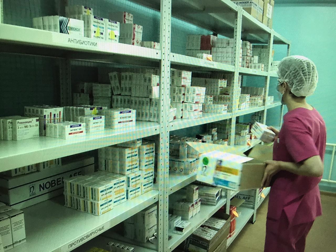 В Алматы для ковидных стационаров создан резервный фонд медикаментов