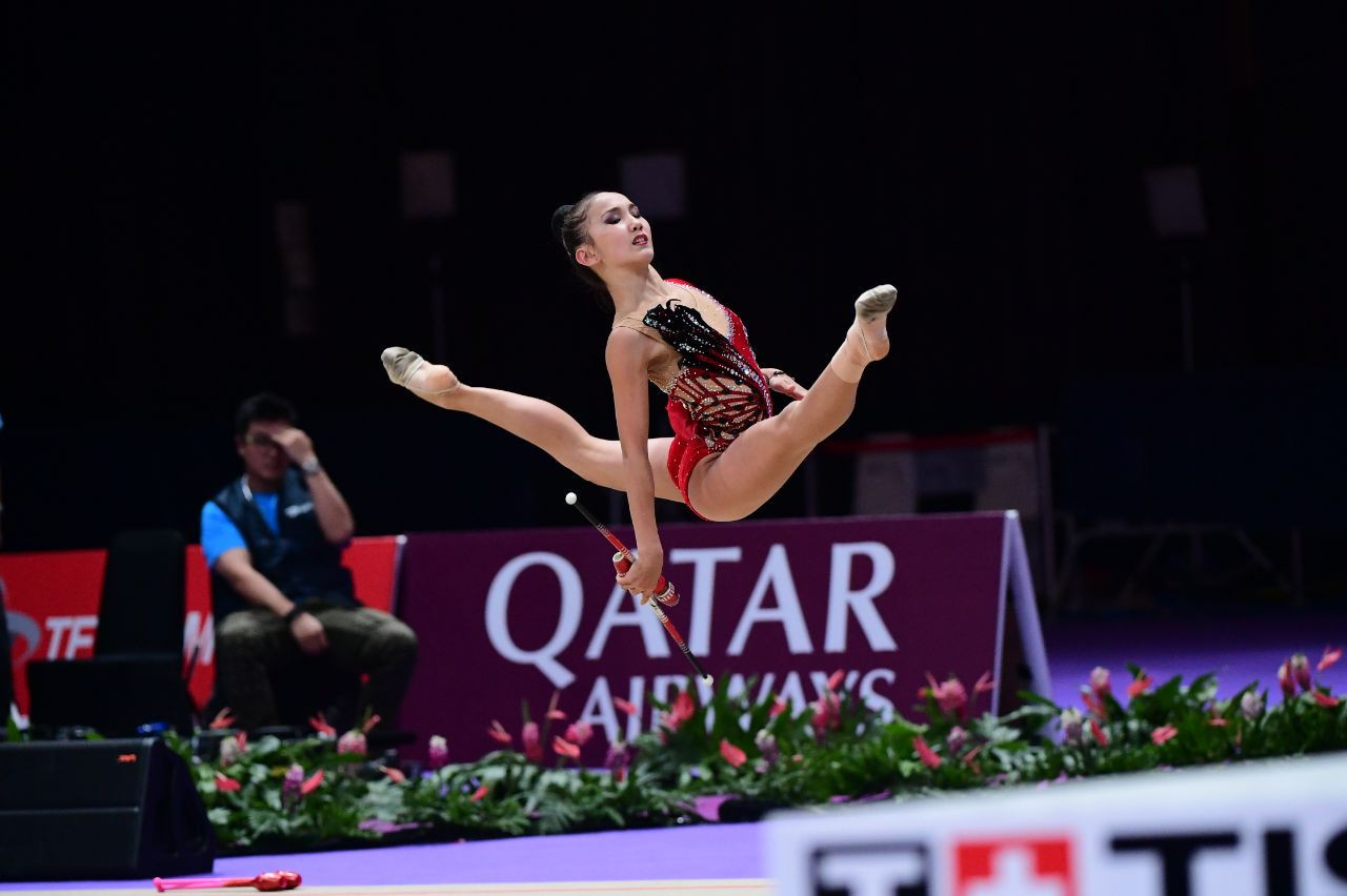 Казахстан завоевал еще три медали по художественной гимнастике в Венгрии   