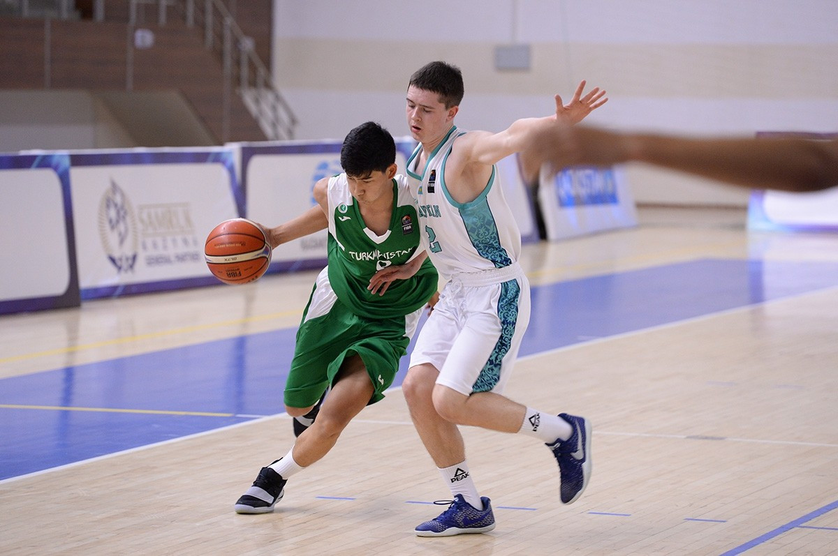 Команда Казахстана по баскетболу U-16 обыграла Туркменистан   