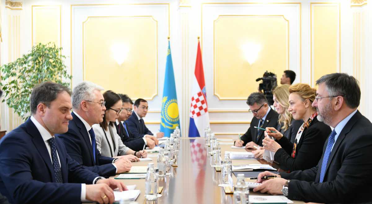 Хорватия открыла посольство в Казахстане 