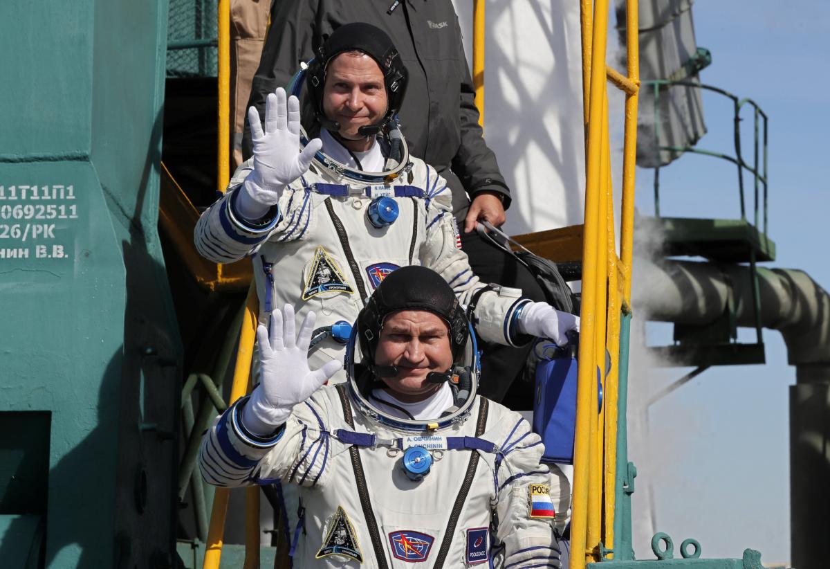 Американский астронавт Хейг поблагодарил российских специалистов за их действия после неудачного запуска «Союза»