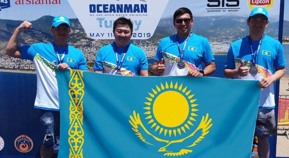 Казахстанец Дмитрий Деревянко вошел в тройку лучших в Oceanman в Турции