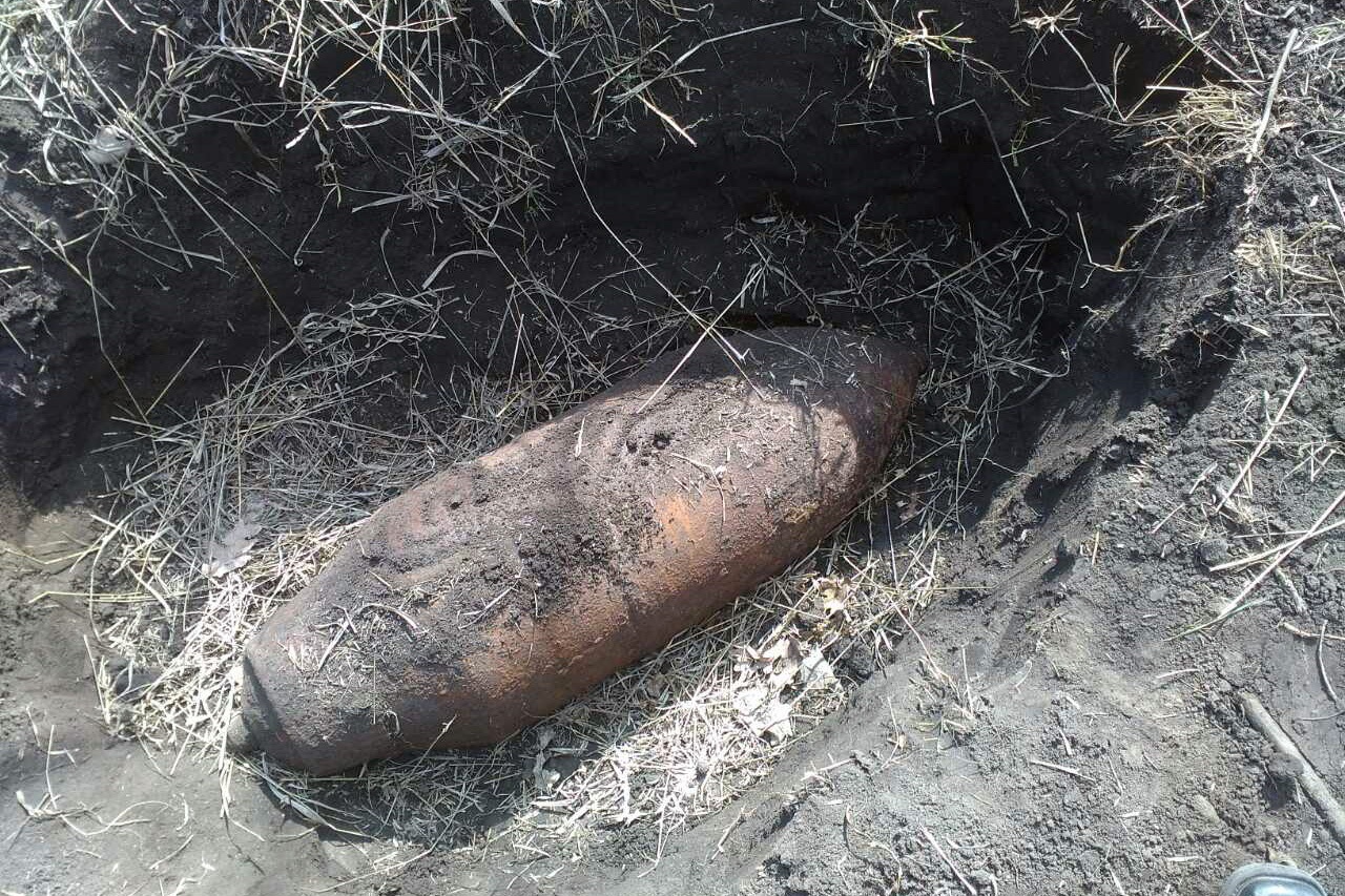 Авиабомба времен ВОВ найдена в километре от объектов КТК под Новороссийском 