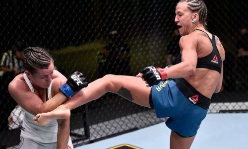 Мария Агапова прокомментировала свою дебютную победу в UFC