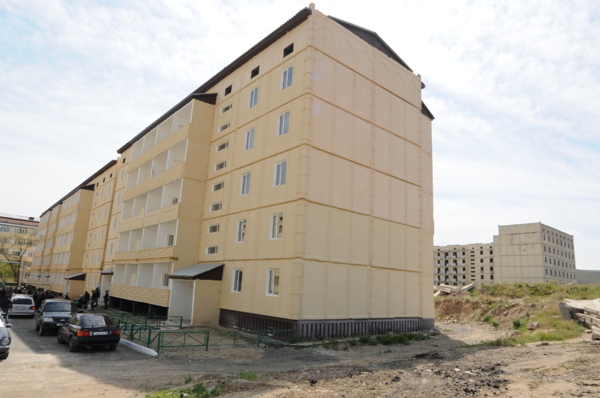 Жамбыл облысында 60 пәтерлік көпқабатты тұрғын үй пайдалануға берілді