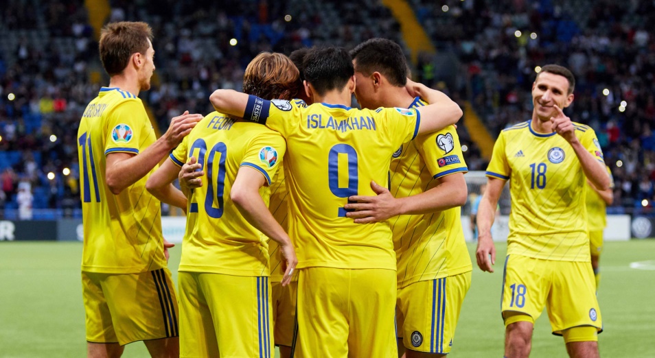 Евро-2020: Сборная Казахстана вернула третье место в группе I