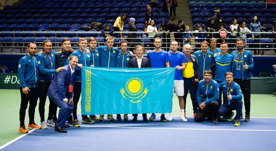 Davis Cup: четвертьфинал у Казахстана откроет Попко