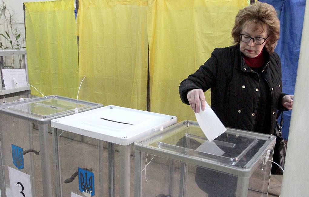 Стали известны первые итоги выборов президента Украины