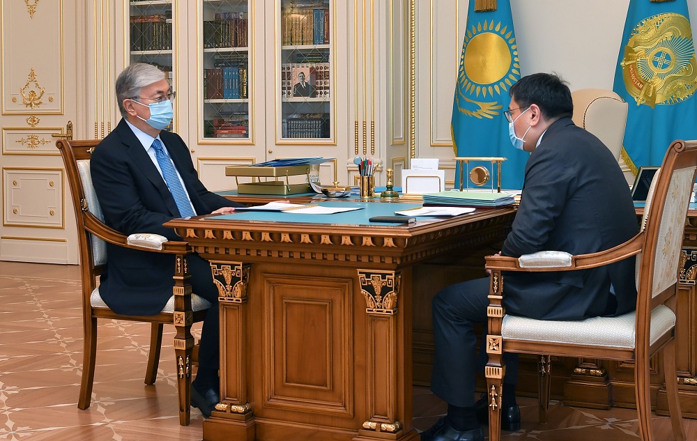 Глава Нацбанка доложил Касым-Жомарту Токаеву о подходах к восстановлению экономического роста