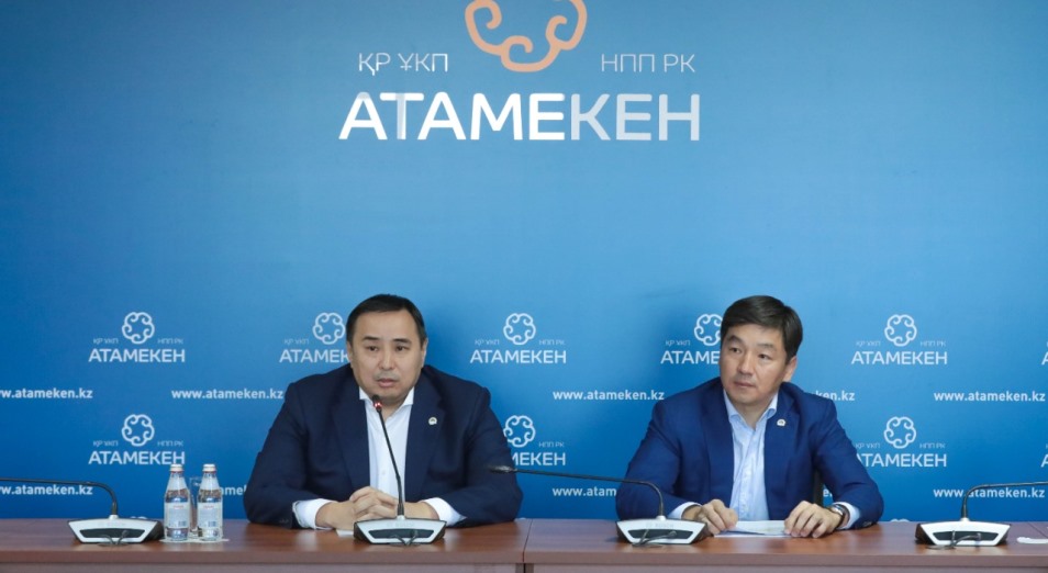 Партия Nur Otan и НПП "Атамекен" укрепляют сотрудничество