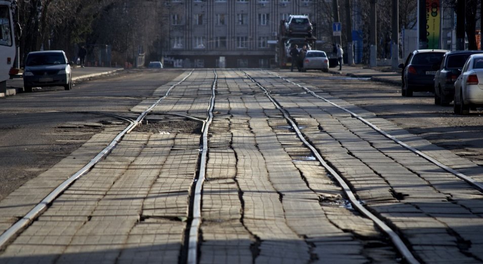 На содержание и ремонт трамвайных путей Усть-Каменогорска направлено полмиллиарда тенге 