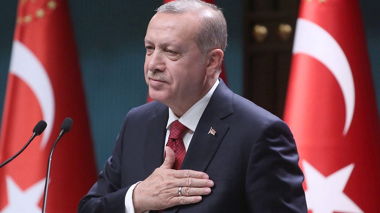 Эрдоган поздравил Назарбаева с наступающим Новым годом