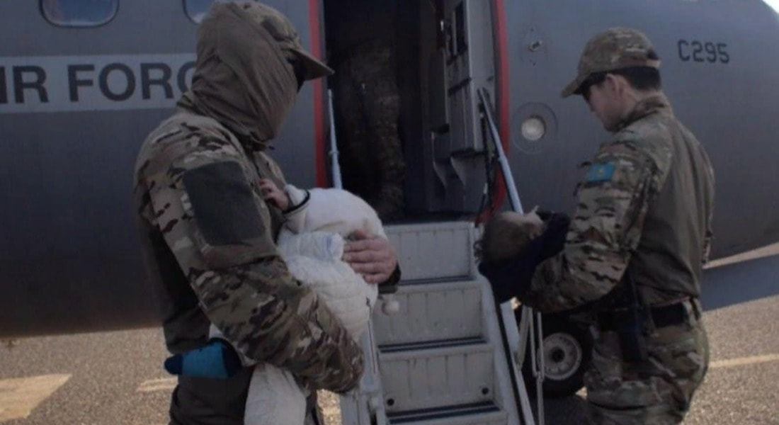 Казахстан провел вторую спецоперацию по эвакуации граждан страны из Сирии
