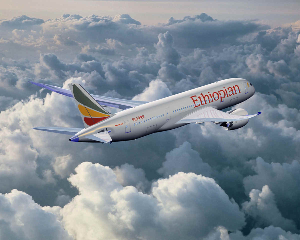 В Африке разбился самолет Ethiopian Airlines