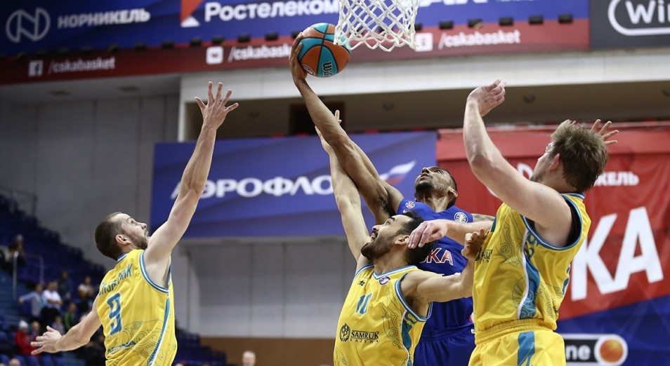 «Астана» вернулась в зону плей-офф Единой лиги ВТБ