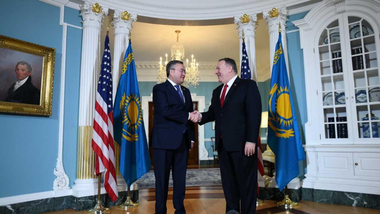 США считают Казахстан ключевым партнером в поддержании безопасности в Центральной Азии – Помпео