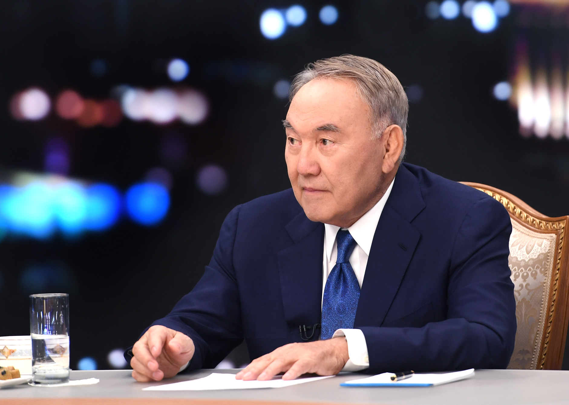 Нурсултан Назарбаев провёл встречу с представителями отечественных средств массовой информации по итогам года