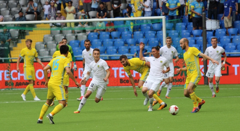 Чемпионат Казахстана по футболу: «Тобол» потеснил «Астану»
