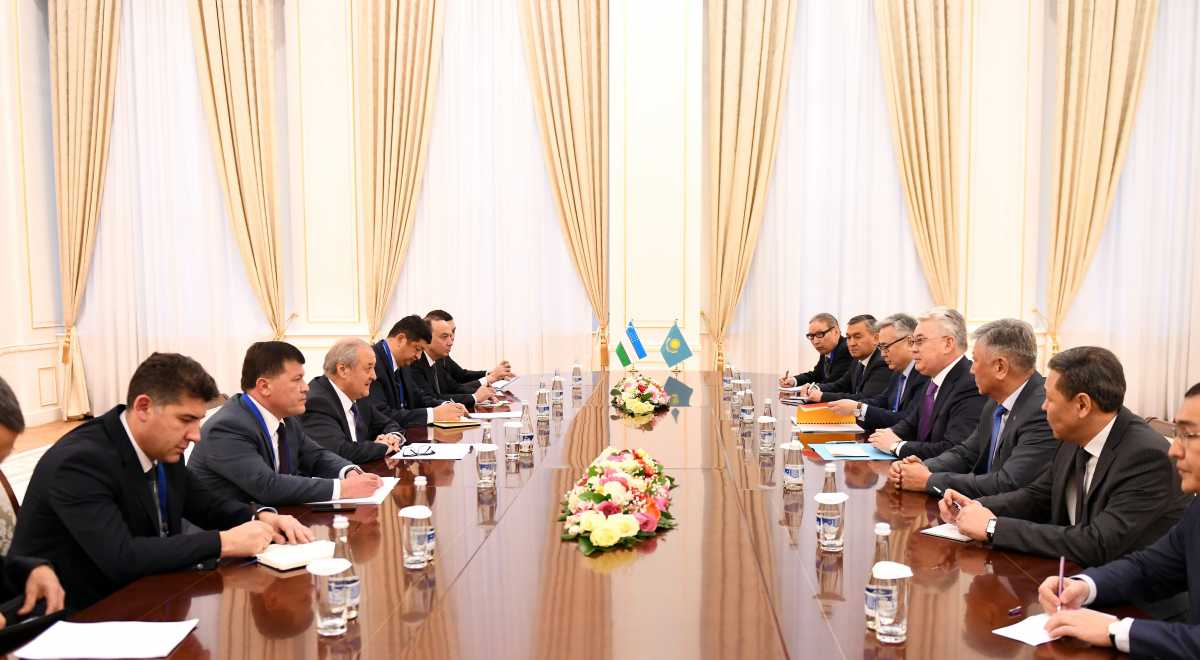 Глава МИД Казахстана провел двусторонние встречи с Министрами иностранных дел Центральной Азии