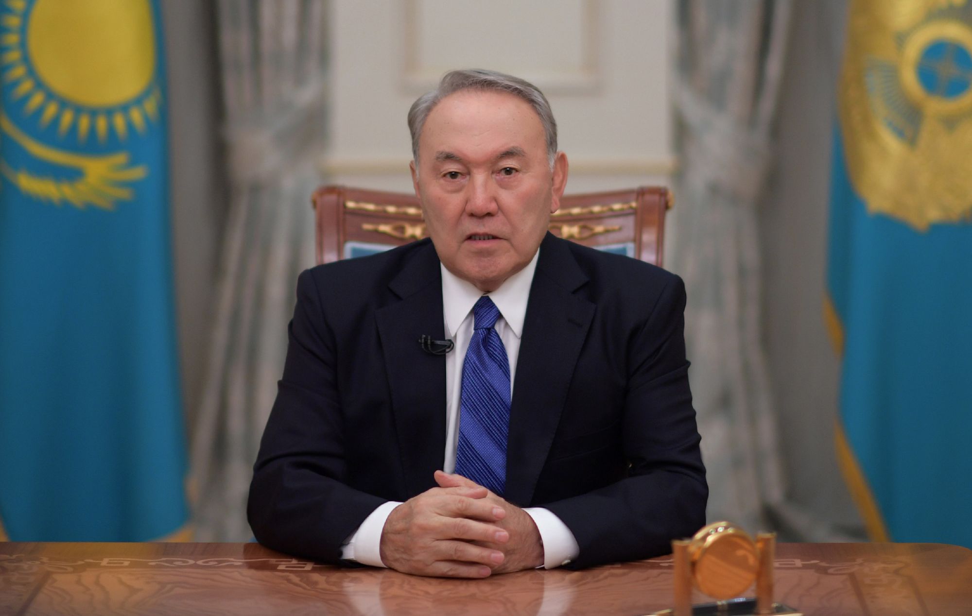 Нурсултан Назарбаев поблагодарил казахстанцев   