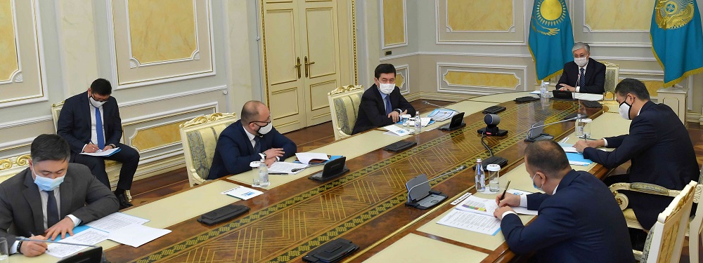 Касым-Жомарт Токаев  провел совещание по мерам противодействия распространению коронавируса