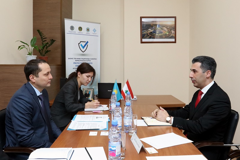 Казахстан и Ливан планируют сотрудничать в сфере торговли и инвестиций 