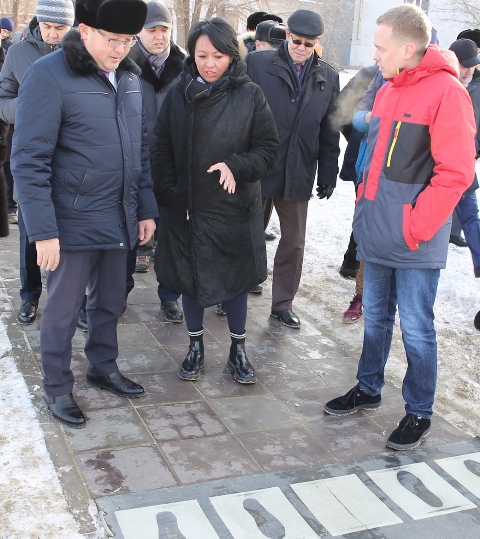 Пешеходные плиты для выработки электроэнергии разработали учёные Павлодара