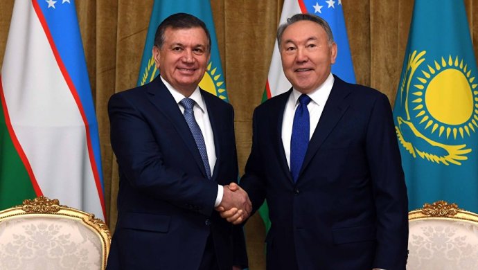 Назарбаев и Мирзиёев обсудили перспективы двустороннего сотрудничества