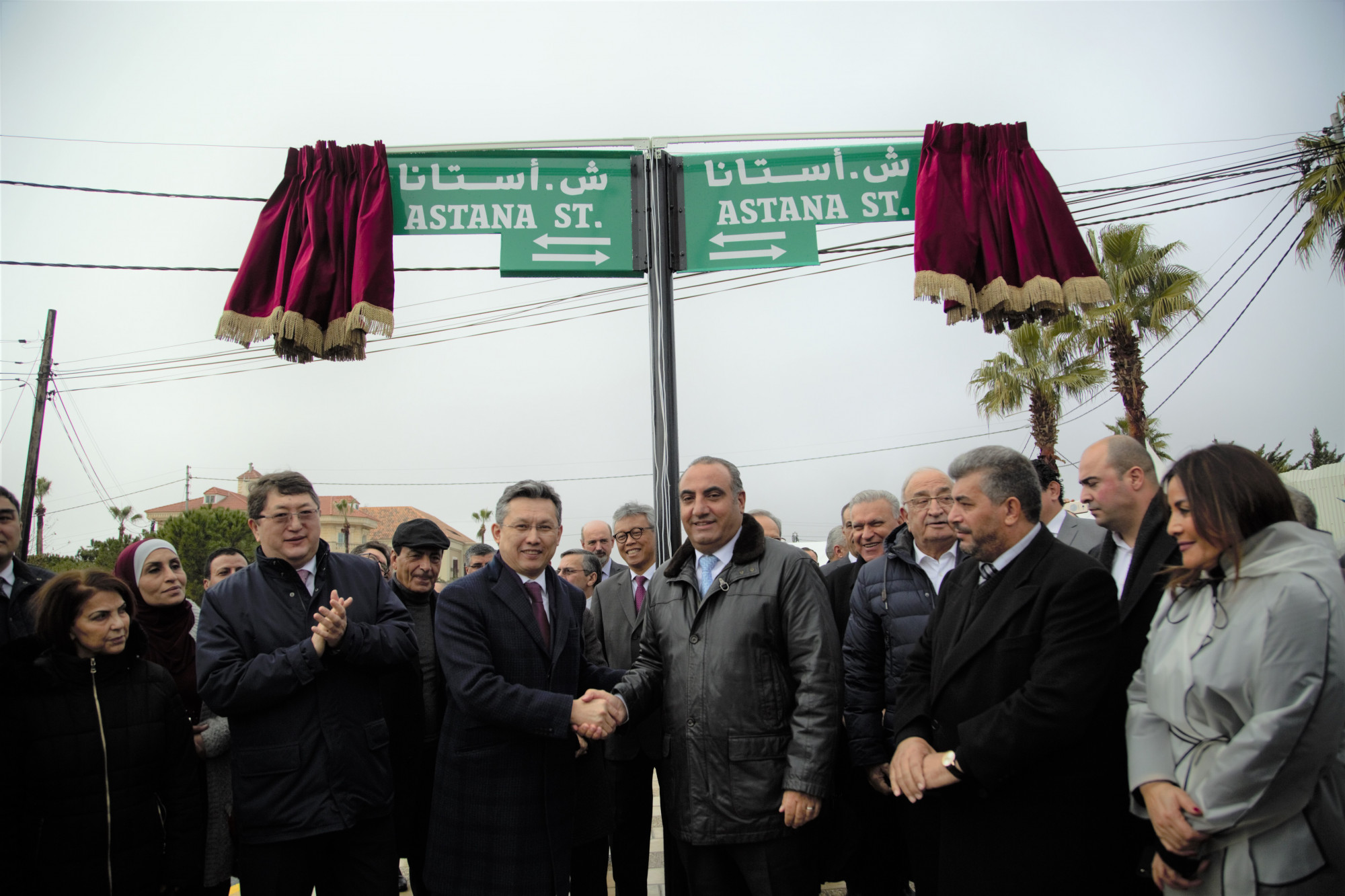 Улица "Астана" появилась в столице Иордании