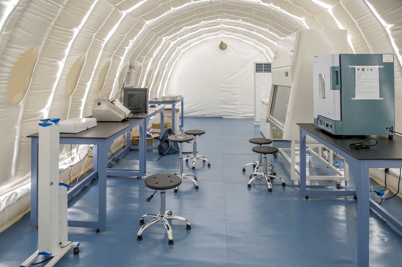 В Нур-Султане заработал первый автоматизированный лабораторный комплекс на COVID-19  