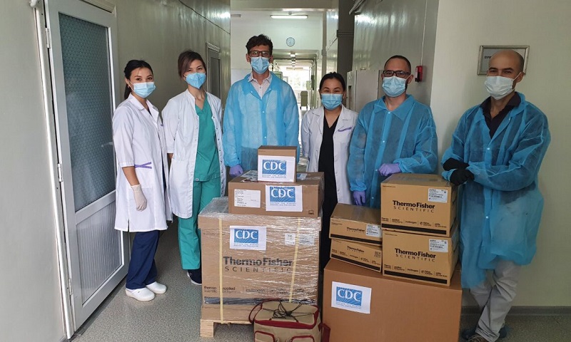 Две лаборатории в Алматы получили от США оборудование для ПЦР-тестирования  
