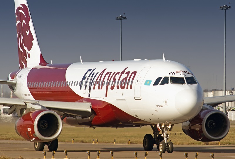 FlyArystan воспользовались почти полмиллиона пассажиров со дня запуска  