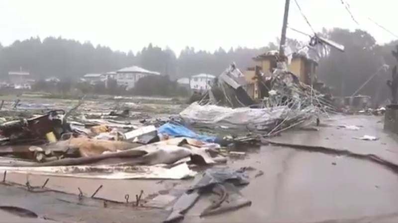 Число погибших из-за тайфуна в Японии превысило 60 человек   