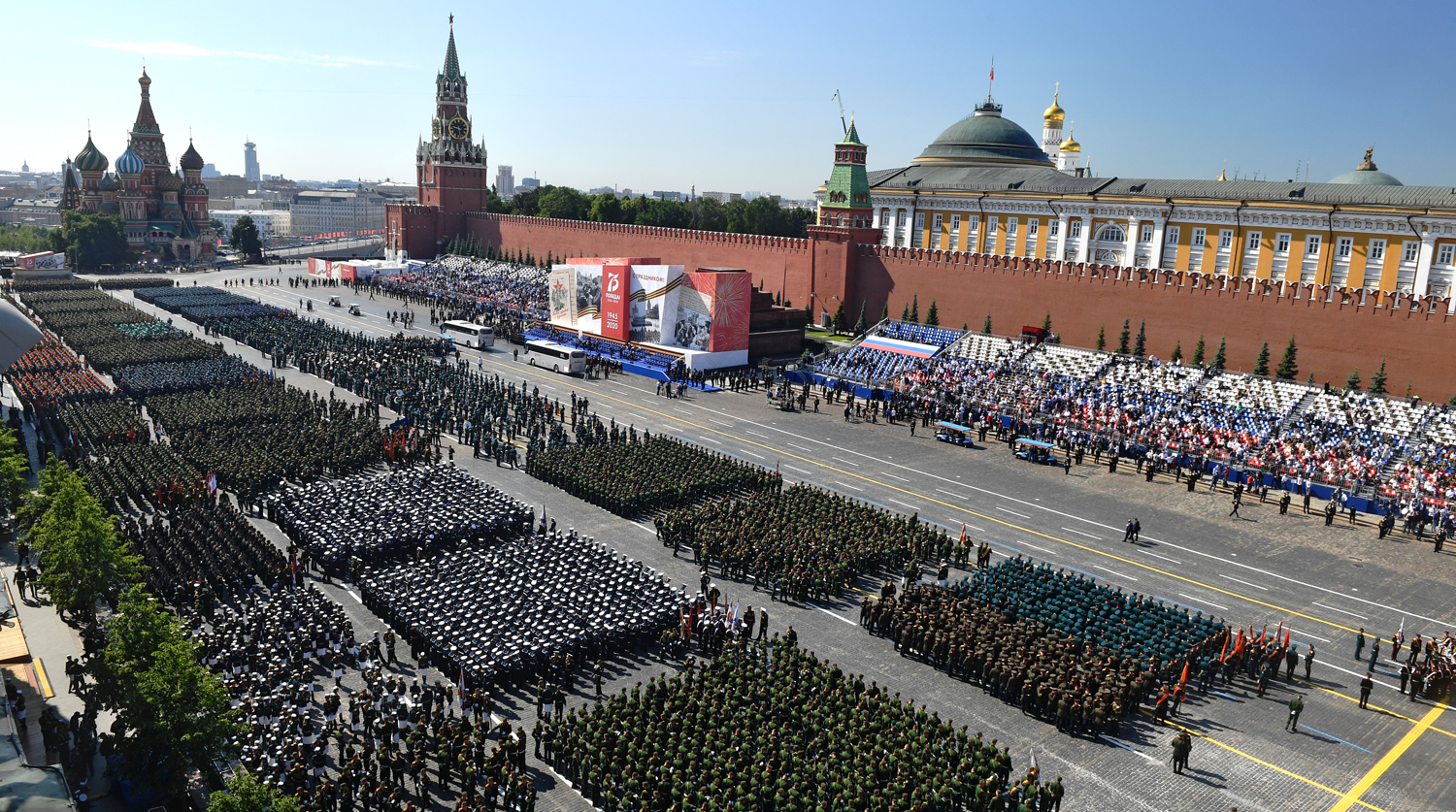 Военные парады состоятся в 28 российских городах