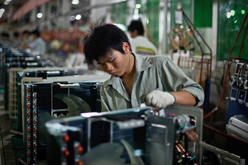 В Китае ускорился рост промпроизводства  