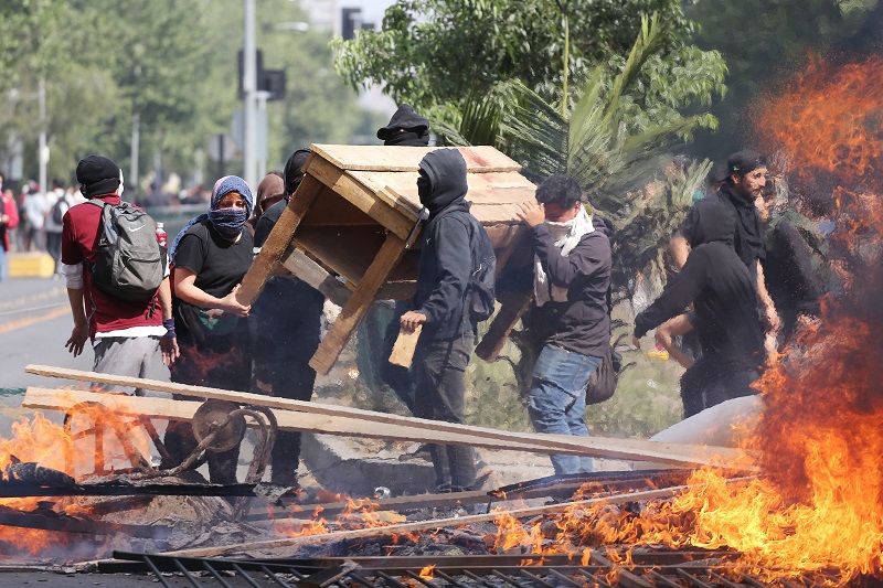 Протесты в Чили: число пострадавших превысило 1100 человек  